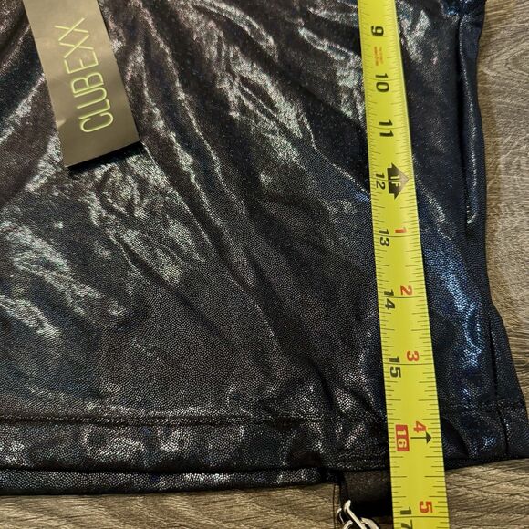 Club Exx Hoodie Shirt W/ Pouch Sz Small Iridescent Black Dolls Kill Rave NWT - Picture 6 of 9